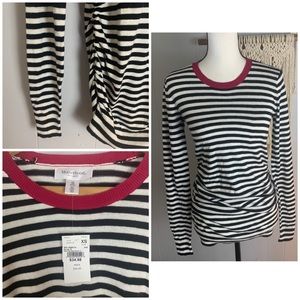 NWT Motherhood Maternity Striped Sweater-XS